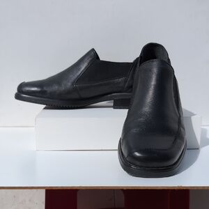 Rieker Women s Black Leather Loafers Size 7